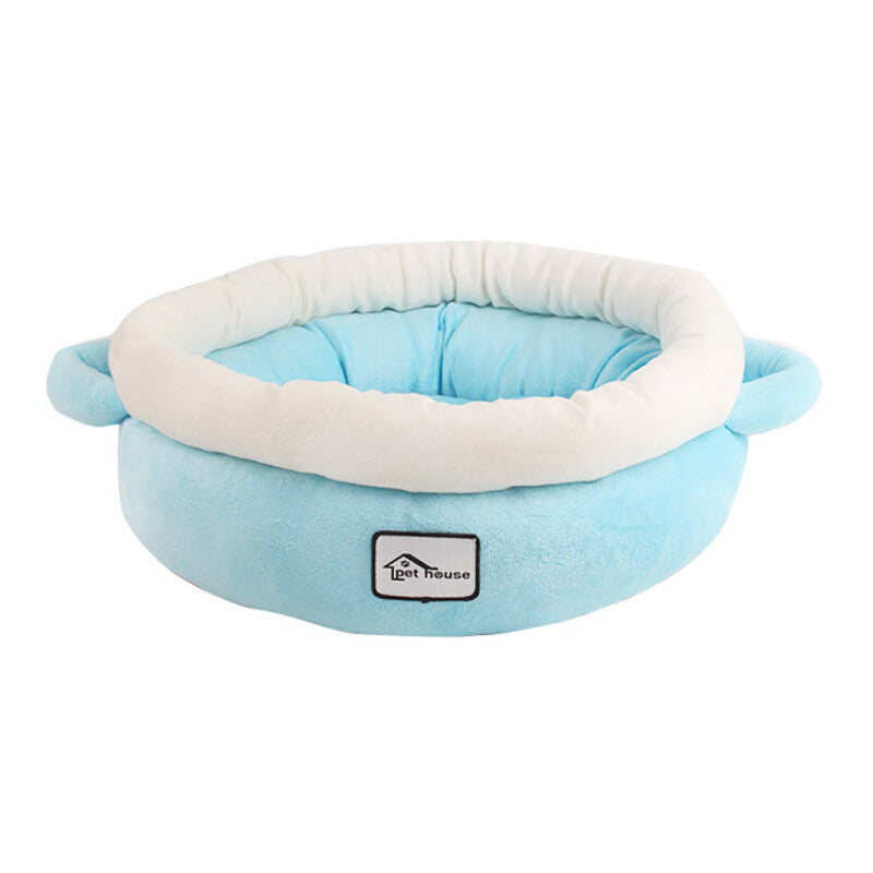 Luhan Pet dog Cat Bed Puppy Cushion - Blue