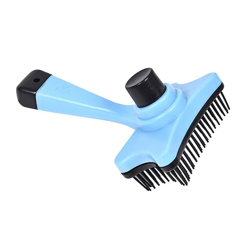 Pet Dog High Quality Hair Fur Shedding Trimmer - Blue