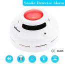 Photoelectric High Sensitive  Smoke Detector Alarm - White