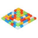 Plastic Building Blocks Bricks - Rainbow