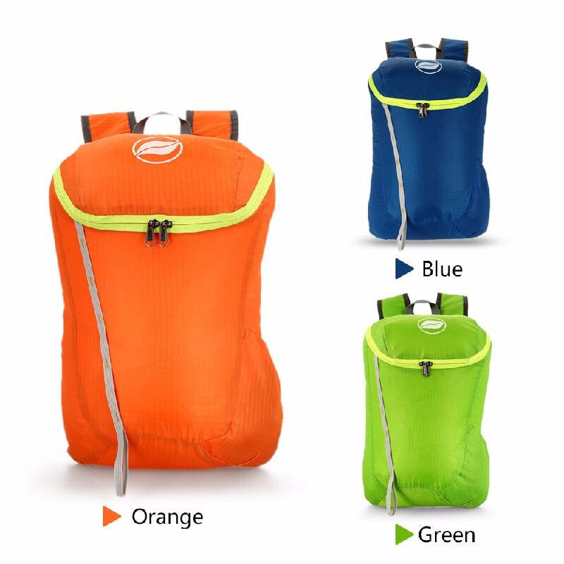 Portable Backpack for Outdoor Activities - Orange