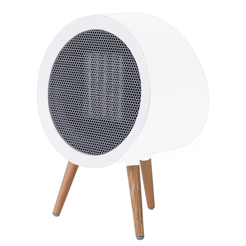 Portable Ceramic Heater Fan - White