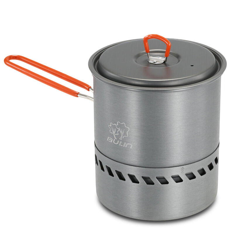 Portable Cook Pot for Outdoor Activities - Silver