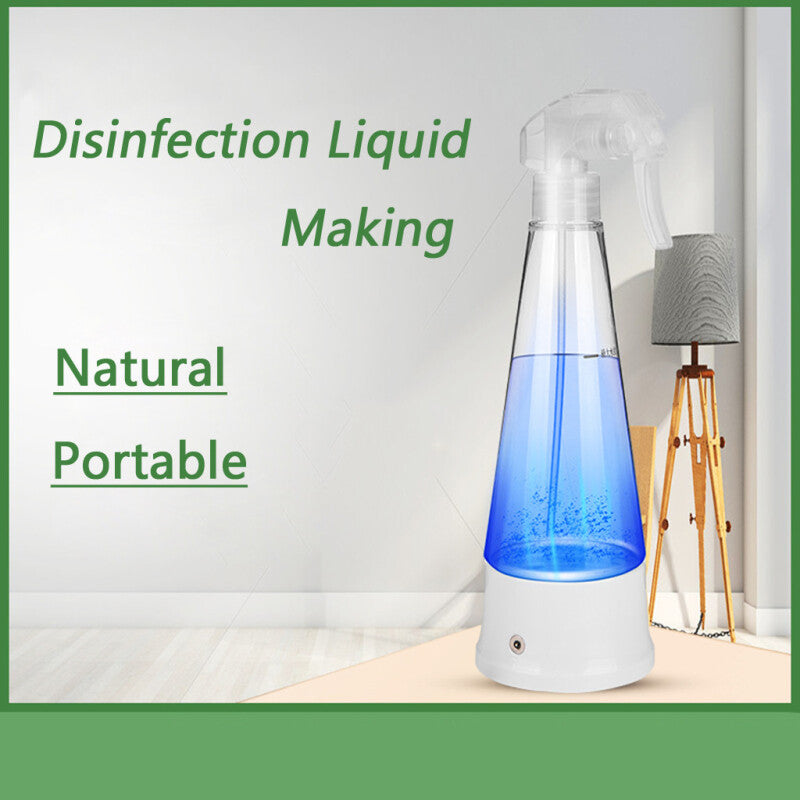 Portable Disinfection Self-made Spray - White