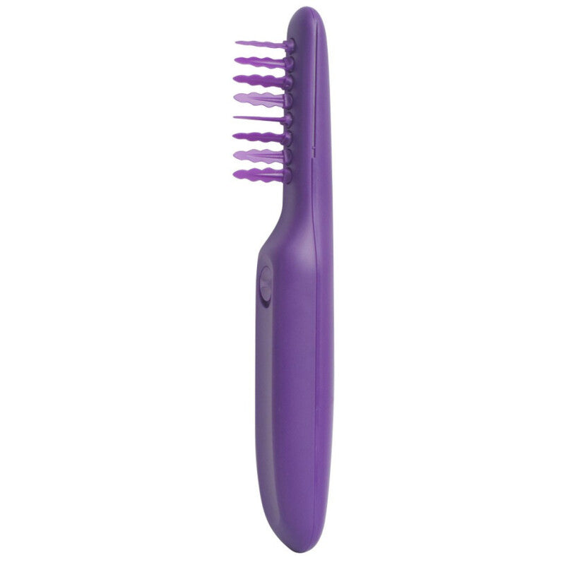 Portable Electric Detangling Brush - Purple