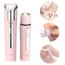 Portable Electric Painless Hair Trimmer - Pink