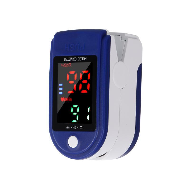 Portable Fingertip Quick Pulse Oximeter - Blue