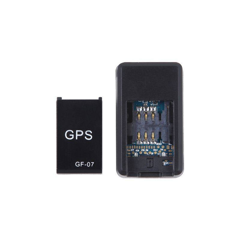 Portable GPS Locator with Powerful Magnet - Black