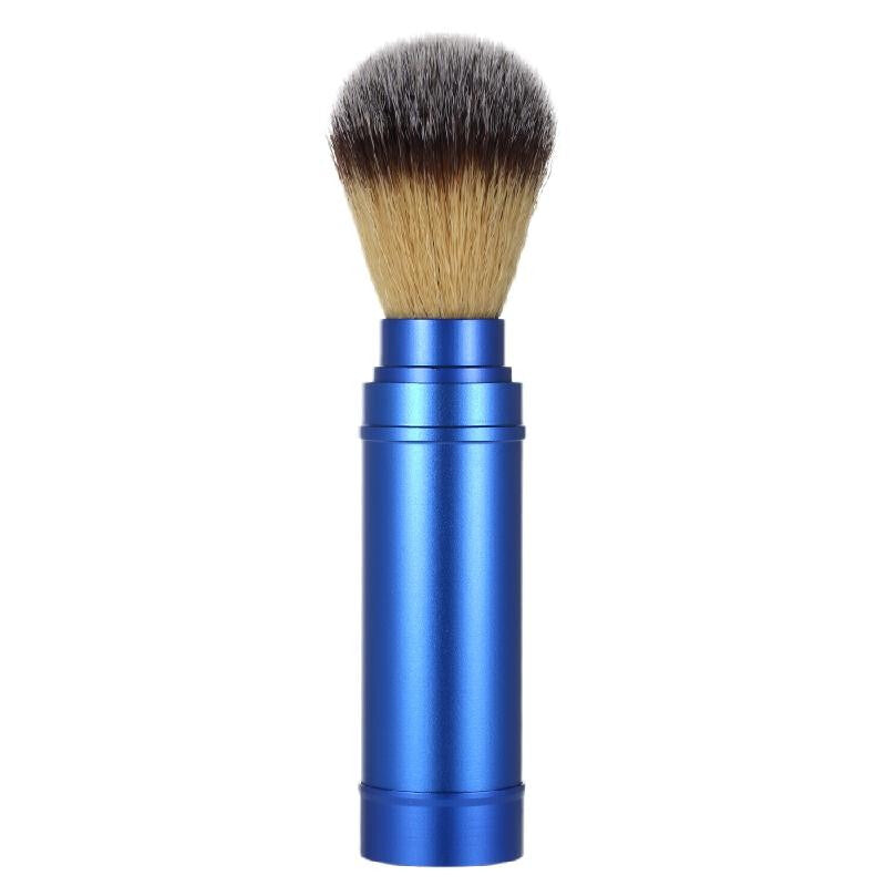 Portable Hair Shaving Facial Cleaning Brush - Blue