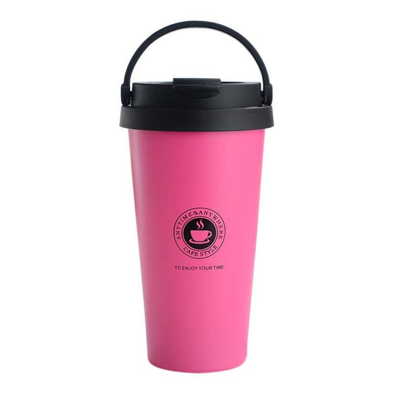 Portable Premium Coffee Thermos - Pink