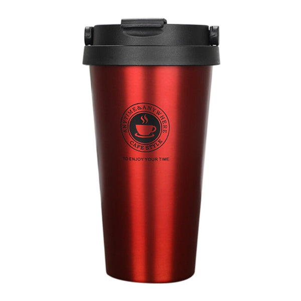 Portable Premium Coffee Thermos - Red