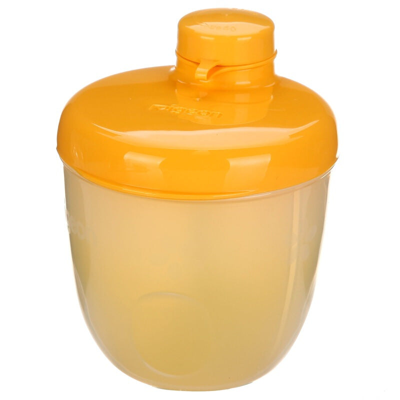 Powdered Milk Storage Container - Bright Yellow