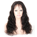 Pre-Plucked 360 Lace Frontal Human Hair - Black