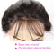 Pre-Plucked 360 Lace Frontal Human Hair - Black