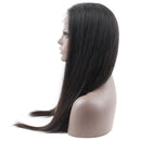 Pre-Plucked Bleached Knots Human Hair - Black