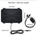 Premium 990 Miles HD Digital TV Antenna - Black