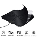 Premium 990 Miles HD Digital TV Antenna - Black