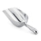 Premium Aluminum Ice Scoop - Silver