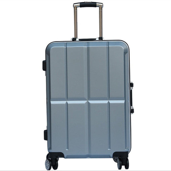 Premium Aluminum Travel Luggage - Gray