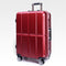 Premium Aluminum Travel Luggage - Red