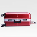 Premium Aluminum Travel Luggage - Red