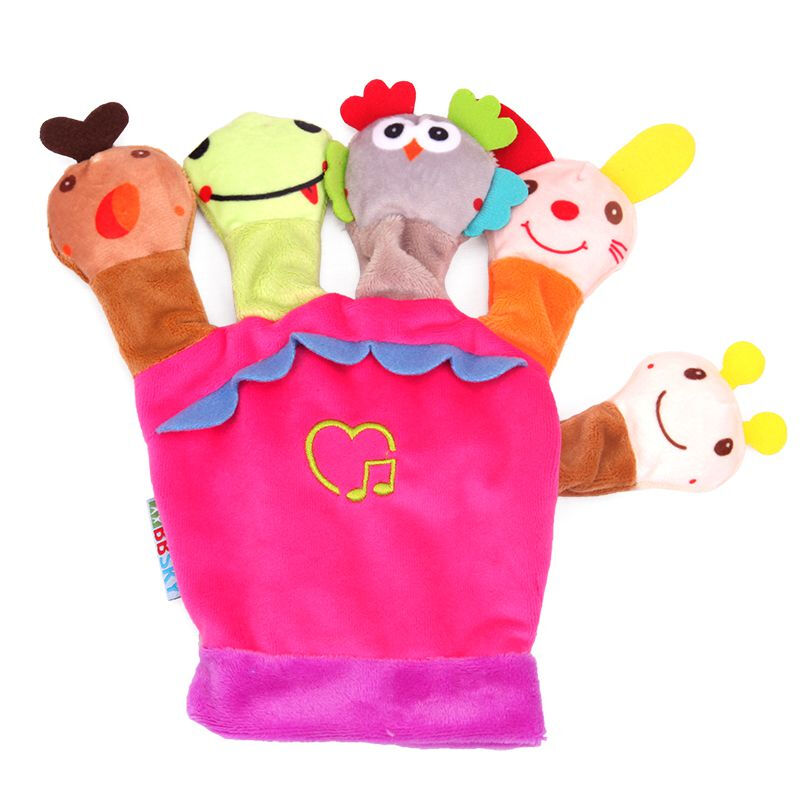 Premium Animal Hand Puppet - Pink