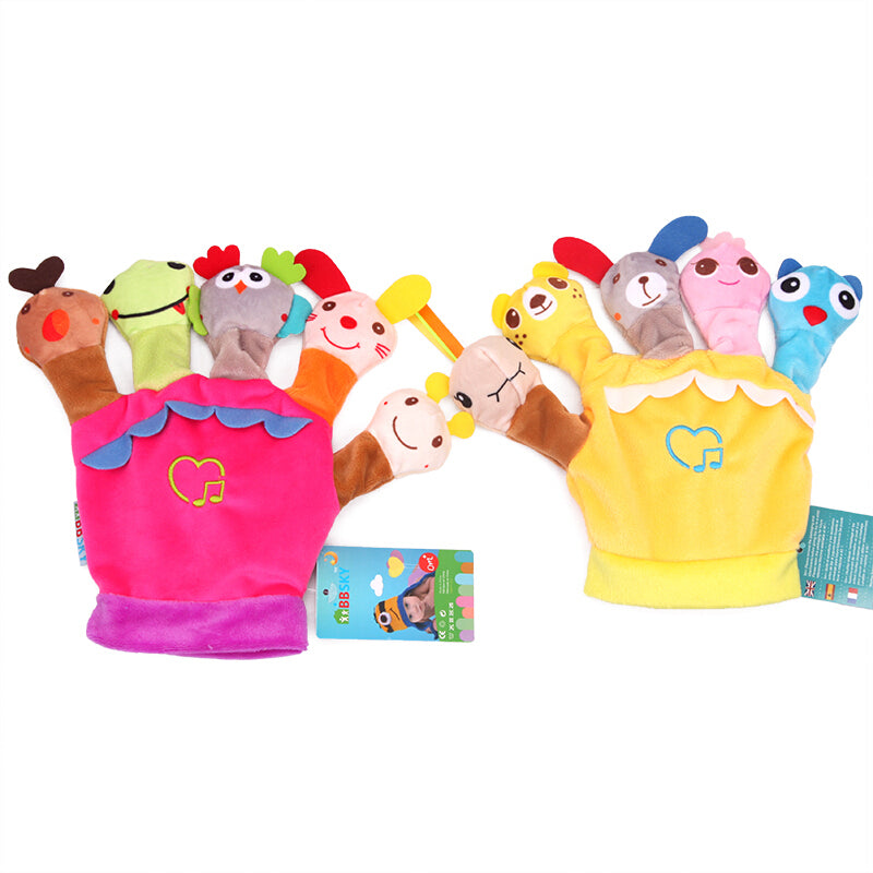 Premium Animal Hand Puppet - Pink