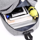 Premium Anti Theft Backpack with USB Port - Blue