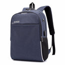 Premium Anti Theft Backpack with USB Port - Blue