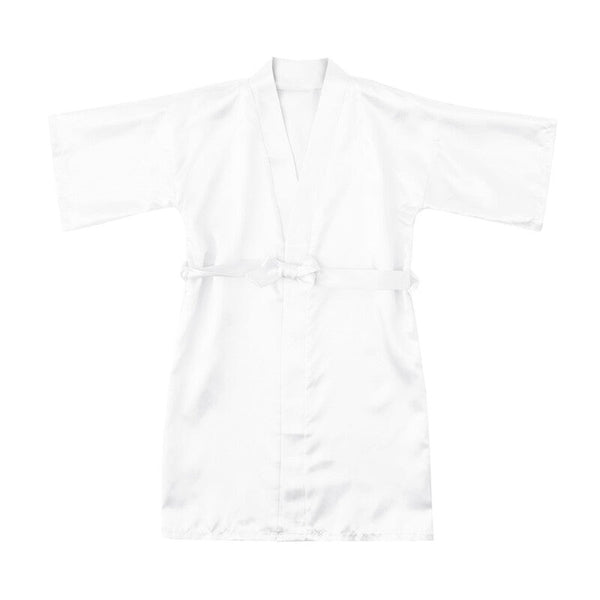 Premium Bathrobe Sleepwear Clothes - White