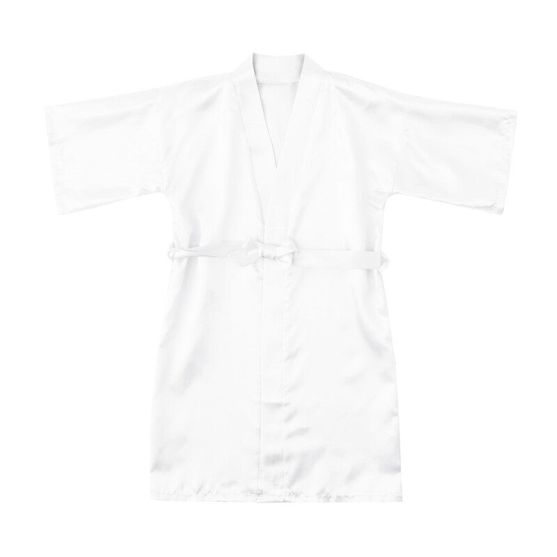 Premium Bathrobe Sleepwear Clothes - White