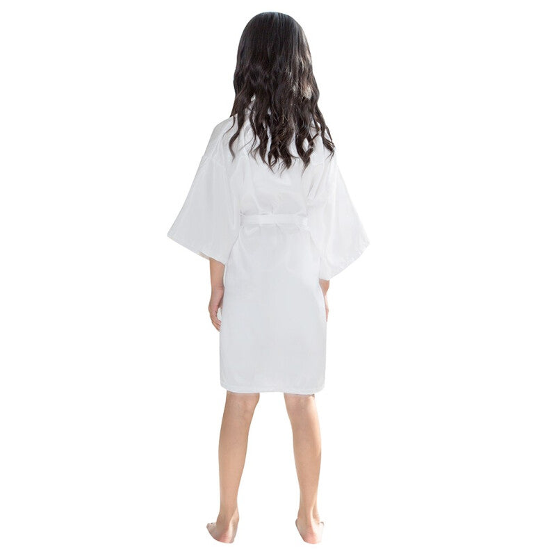 Premium Bathrobe Sleepwear Clothes - White