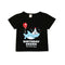 Premium Birthday Shark Tee Shirt - Black