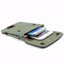 Premium Canvas Phone Bag - Green