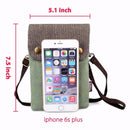 Premium Canvas Phone Bag - Green