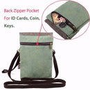 Premium Canvas Phone Bag - Green