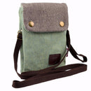 Premium Canvas Phone Bag - Green