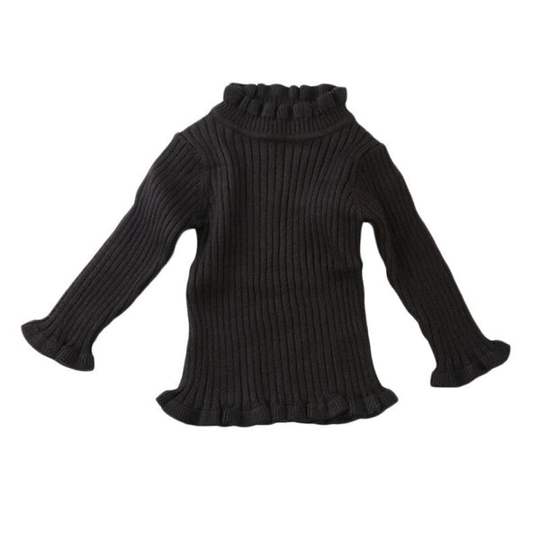 Premium Children Knitted Sweater - Black