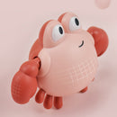 Premium Crab Animal Bath Toy - Pink