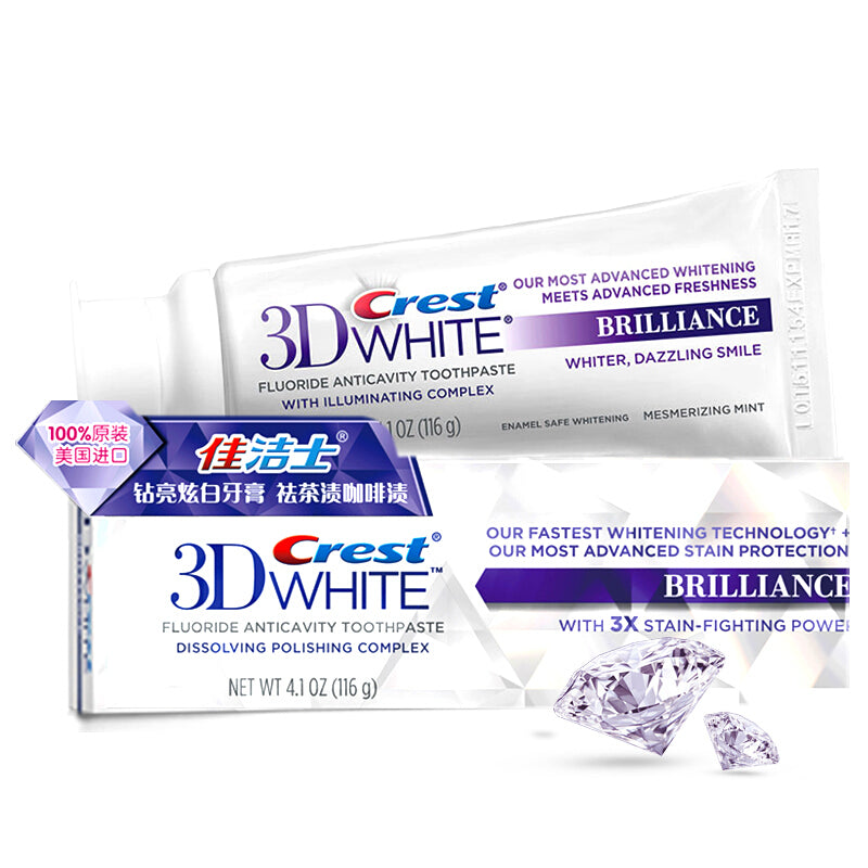 Premium Crest 3D Double Effect Toothpaste - White