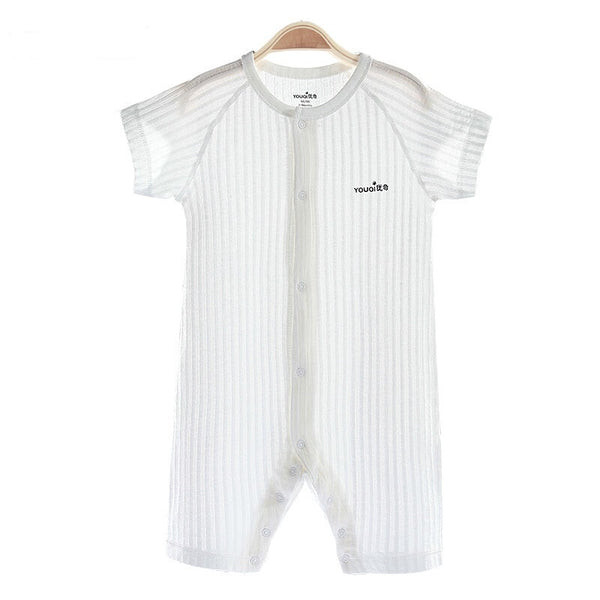 Premium Cute Infant Jumpsuit Clothing- White