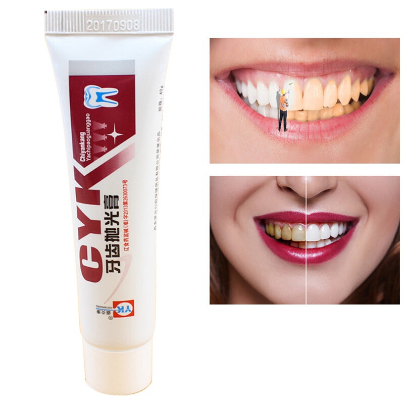 Premium Dental Teeth Whitening Paste - Red