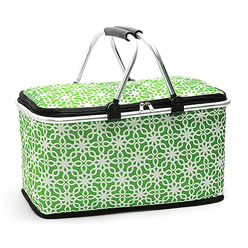 Premium Insulated Picnic Bag - Light Green