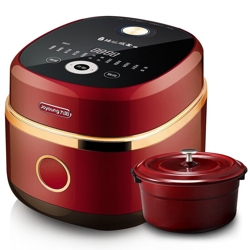 Premium Joyoung F-40T11S Rice Cooker - Wine Red