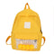 Premium Large Capacity School Bag - Yellow