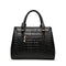 Premium Leather Tote Bag - Black