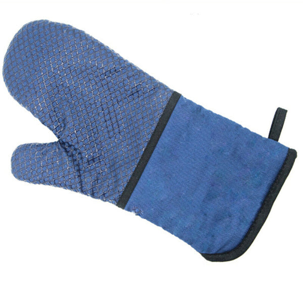 Premium Microwave Oven Gloves - Dark Blue