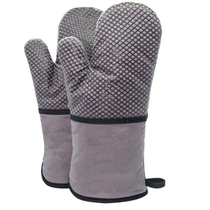 Premium Microwave Oven Gloves - Gray