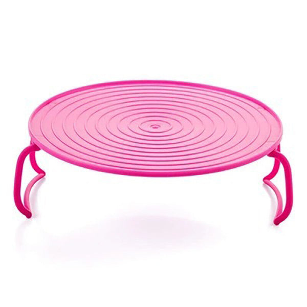 Premium Microwave Oven Tray - Pink