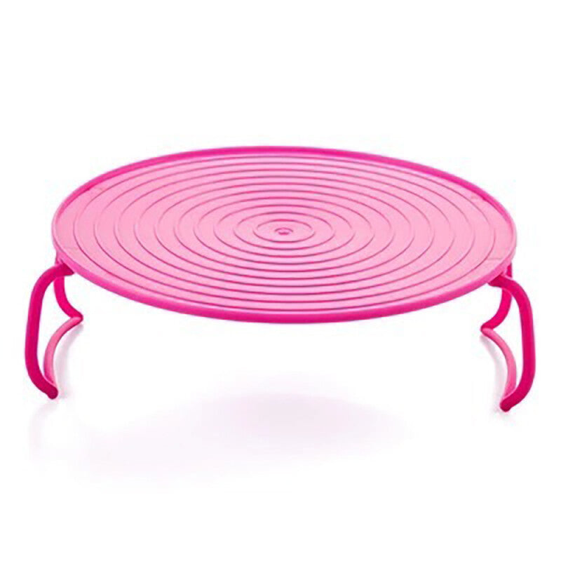 Premium Microwave Oven Tray - Pink